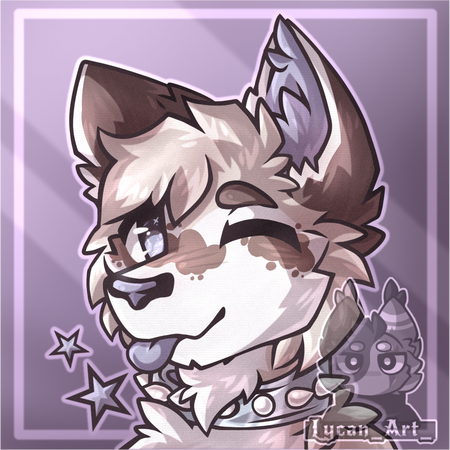 Shaded Headshot (£20) + Simple BG (+£0)