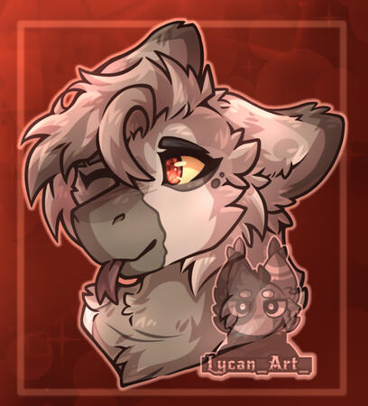Shaded Headshot (£20) + Simple BG (+£0)